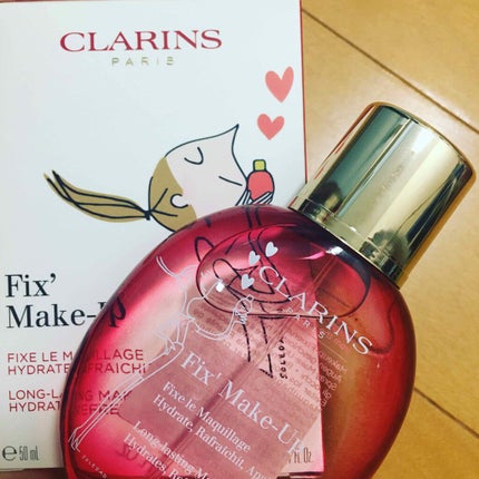 フィックス メイクアップ/CLARINS/ミスト状化粧水を使ったクチコミ(1枚目)
