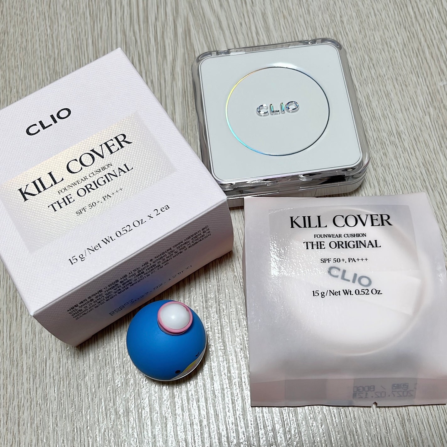キル カバー ファンウェア クッション ザ オリジナル/CLIO/クッションファンデーションを使ったクチコミ(5枚目)