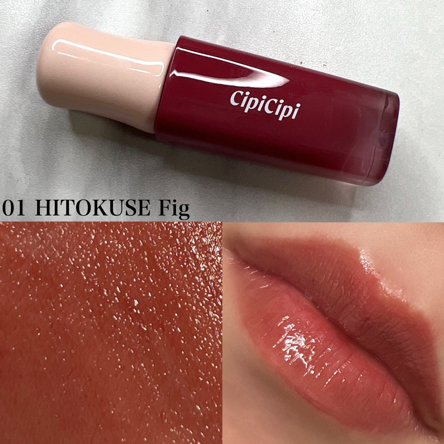 デューイフィルムティント/CipiCipi/リップティントを使ったクチコミ(4枚目)