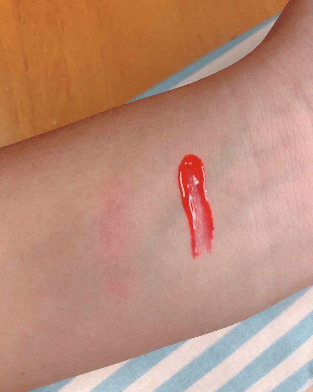 ディアダーリン ウォータージェルティント/ETUDE/リップティントを使ったクチコミ(2枚目)