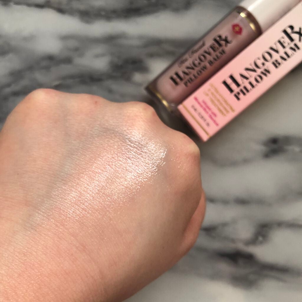 ~トゥー フェイスド ハングオーバー~ ピロー バーム リップ トリートメント/Too Faced/リップ美容液を使ったクチコミ(3枚目)