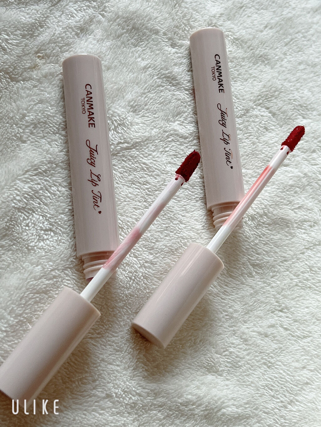 ジューシーリップティント/キャンメイク/口紅を使ったクチコミ（2枚目）