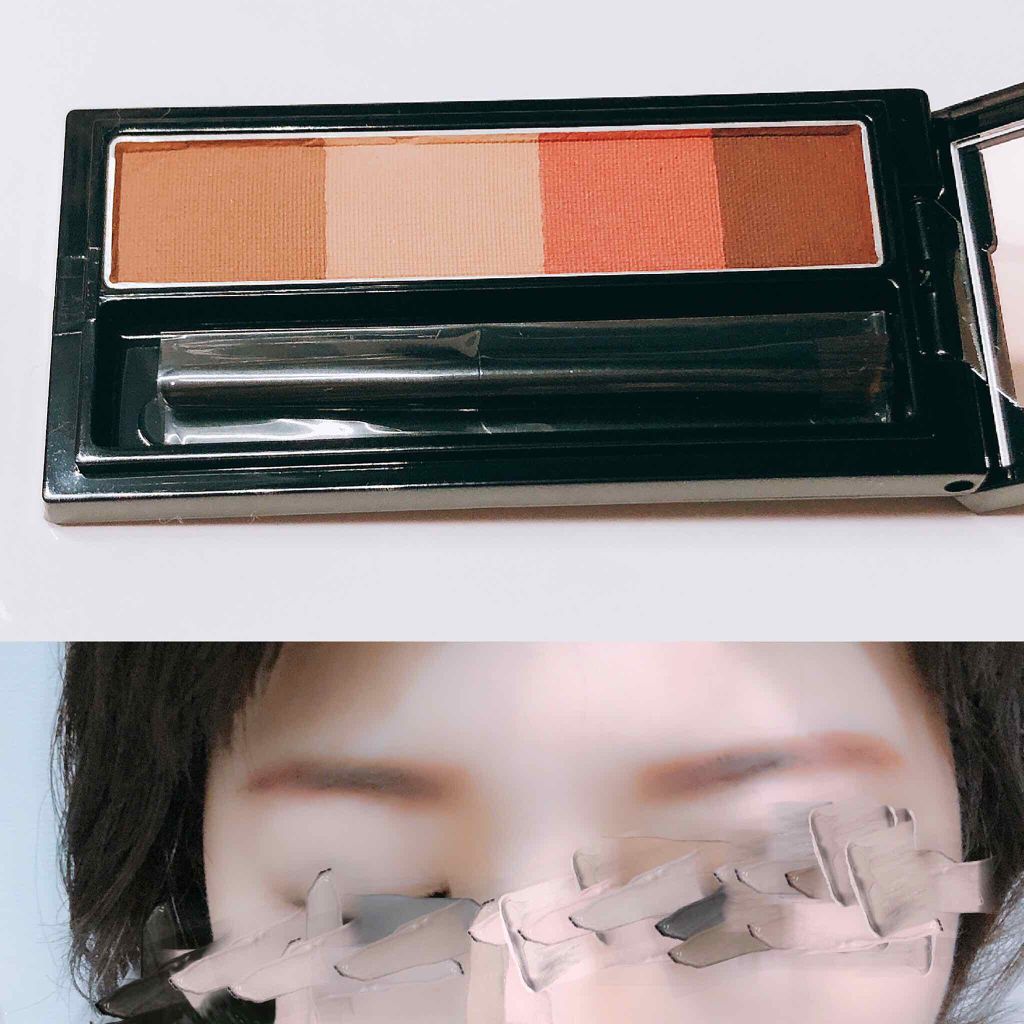 リシェ カラーリング アイブロウパウダー/Visée/パウダーアイブロウを使ったクチコミ(1枚目)