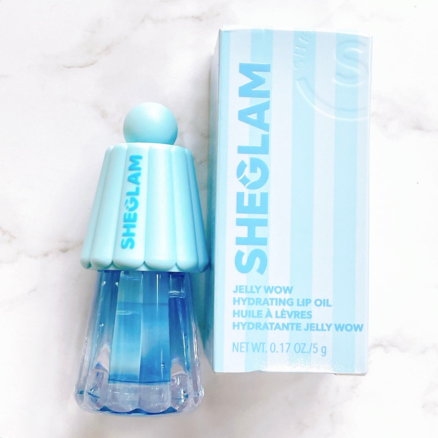 Jelly Wow Hydrating Lip Oil/SHEGLAM/リップグロスを使ったクチコミ(6枚目)