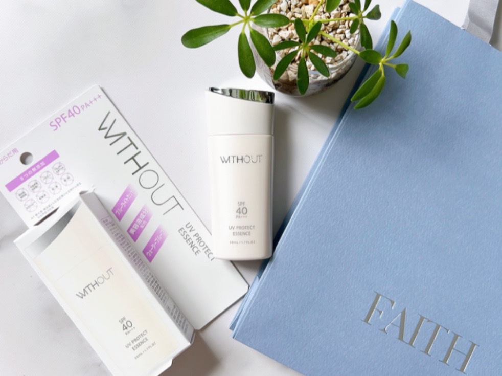 ⚠️値下中⚠️WITHOUT UV PROTECT ESSENCE 50ml ×2 UVプロテクト エッセンス｜スキンケア｜ウィズアウト-[WITHOUT