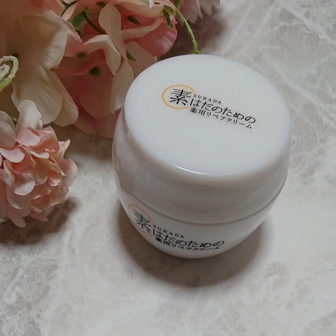 素はだのための薬用リペアクリーム/マックス/フェイスクリームを使ったクチコミ(4枚目)