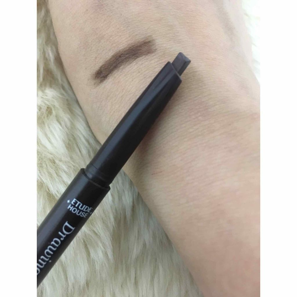ドローイング アイブロウ ペンシル ブラウン/ETUDE/アイブロウペンシルを使ったクチコミ（3枚目）