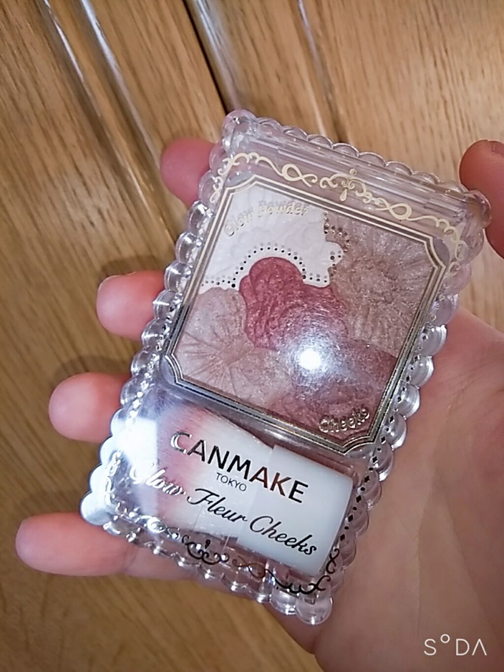 グロウフルールチークス/キャンメイク/パウダーチークを使ったクチコミ（1枚目）