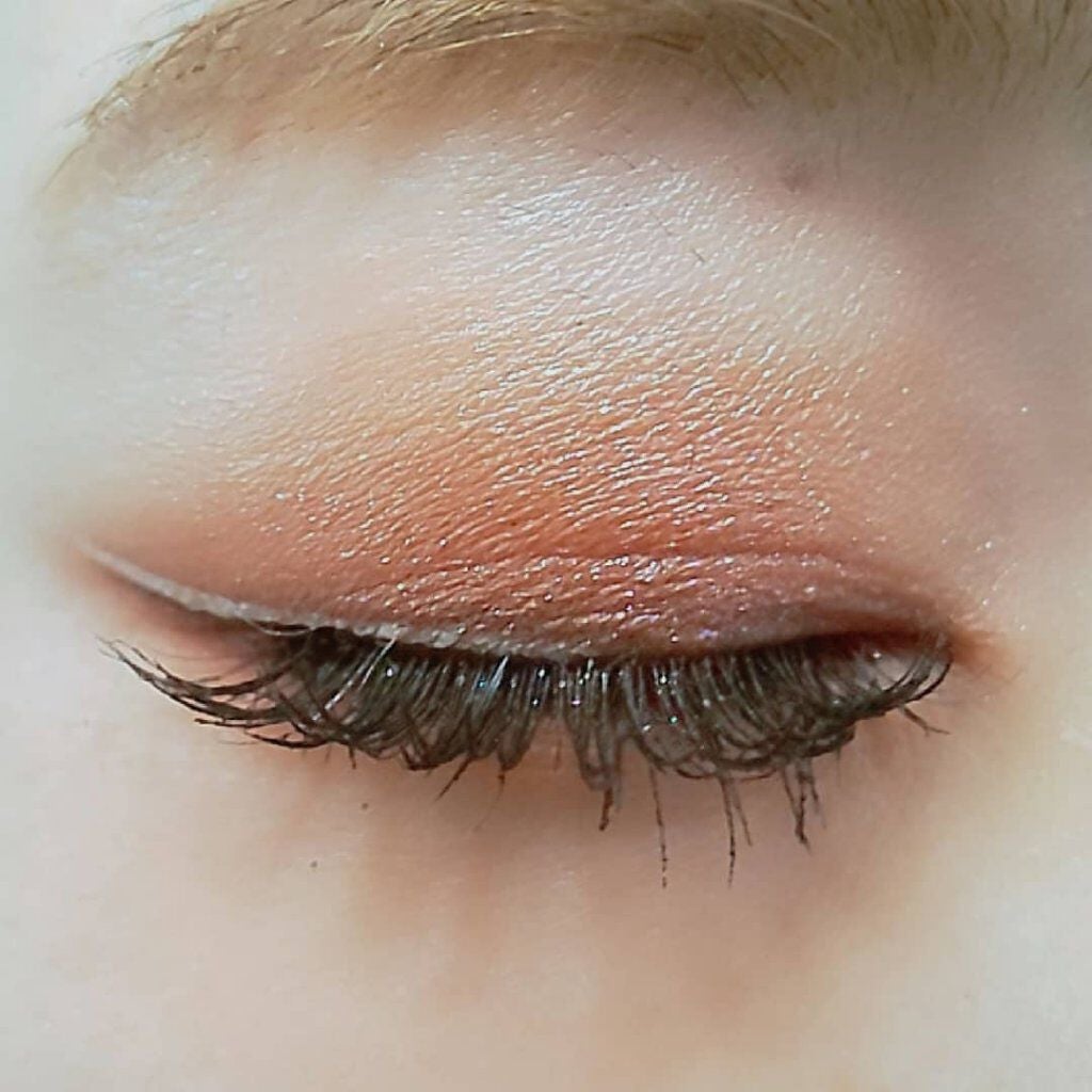 きつね on LIPS 「今日のメイク🐥朝載せたホワイトアイライナーを使ったよー!ホワイ..」(5枚目)