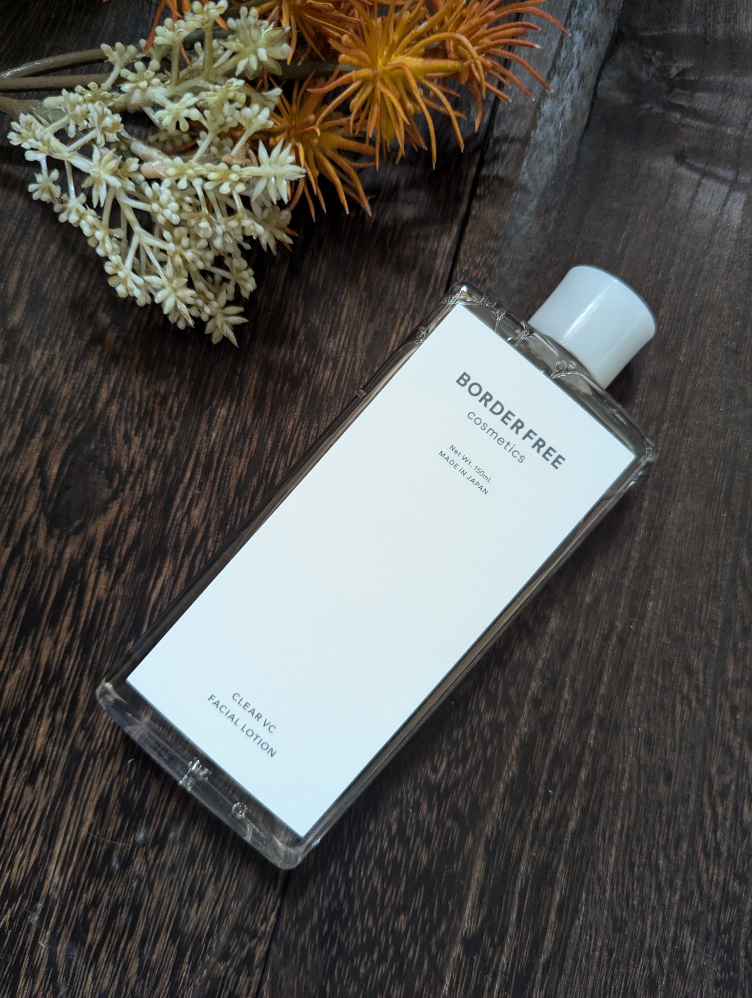 クリアVCフェイシャルローション/BORDER FREE cosmetics/化粧水を使ったクチコミ（1枚目）