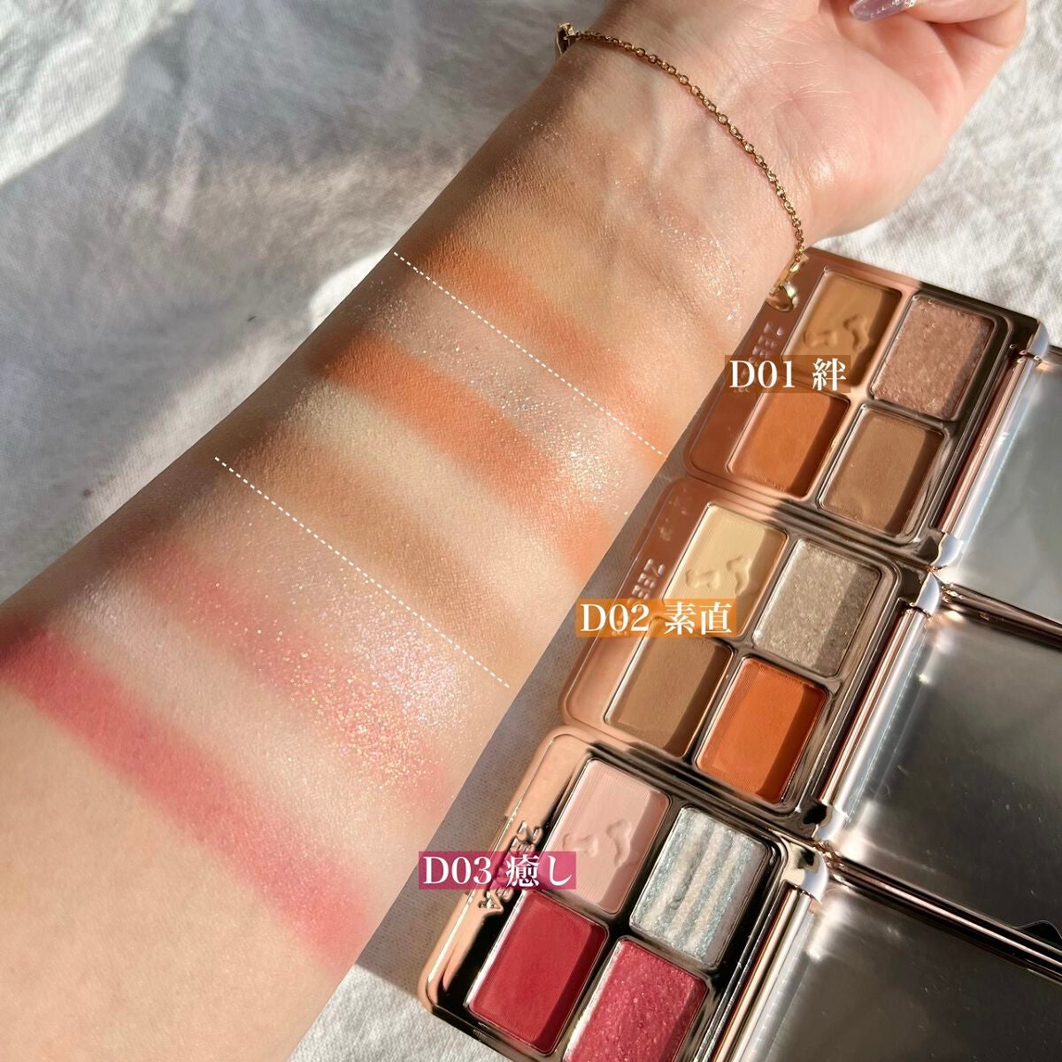 アニマルアイシャドウ(4シェード)/ZEESEA/アイシャドウパレットを使ったクチコミ(7枚目)