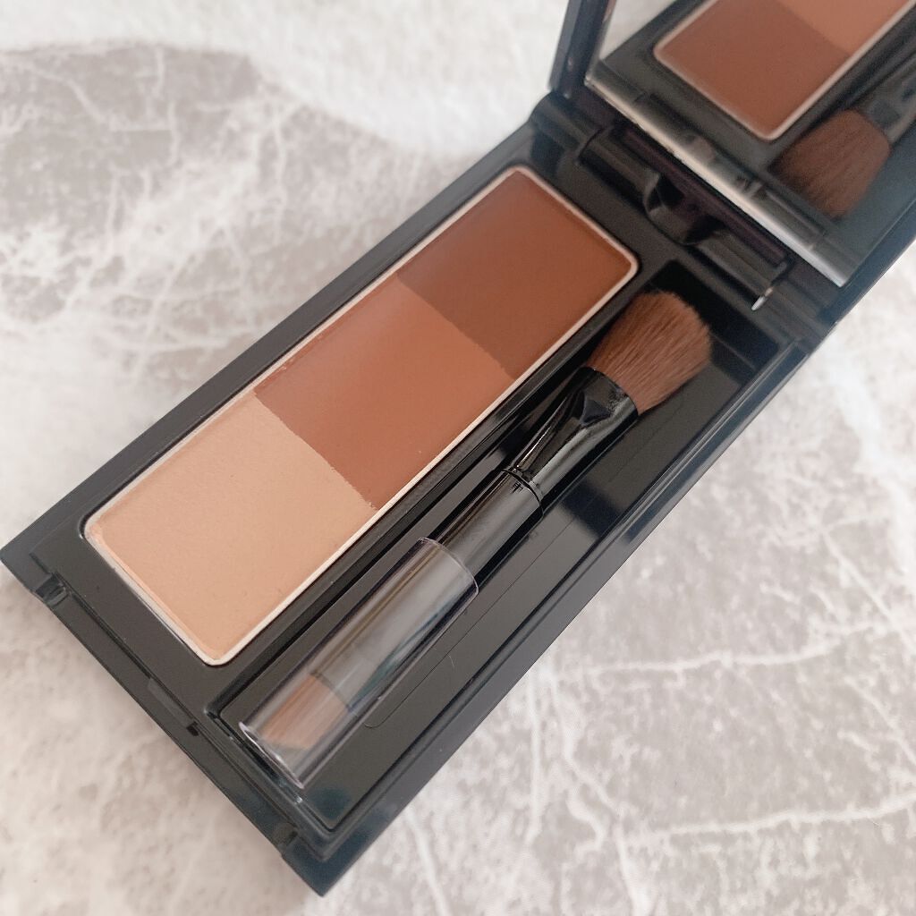 ケイト デザイニングアイブロウ3D EX-6 レッドブラウン(本体)/KATE/パウダーアイブロウを使ったクチコミ（2枚目）