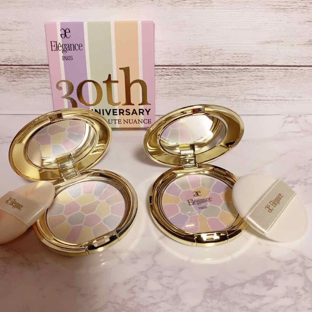 ラ プードル オートニュアンス/Elégance/プレストパウダーを使ったクチコミ(2枚目)