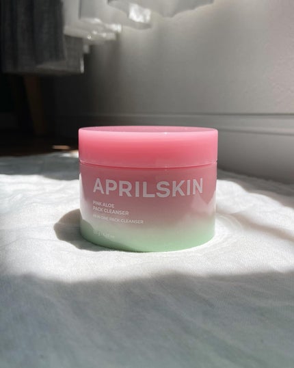 ピンクアロエメレンゲクレンザー/APRILSKIN/その他洗顔料を使ったクチコミ(1枚目)