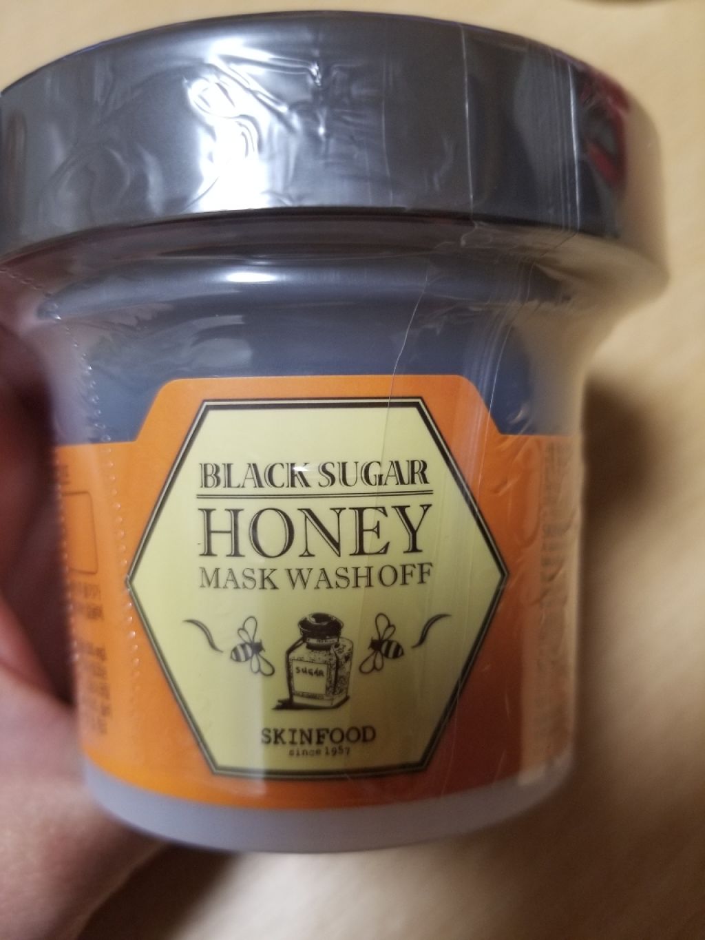 ブラックシュガーハニーマスクウォッシュオフ/SKINFOOD/洗い流すパック・マスクを使ったクチコミ(1枚目)