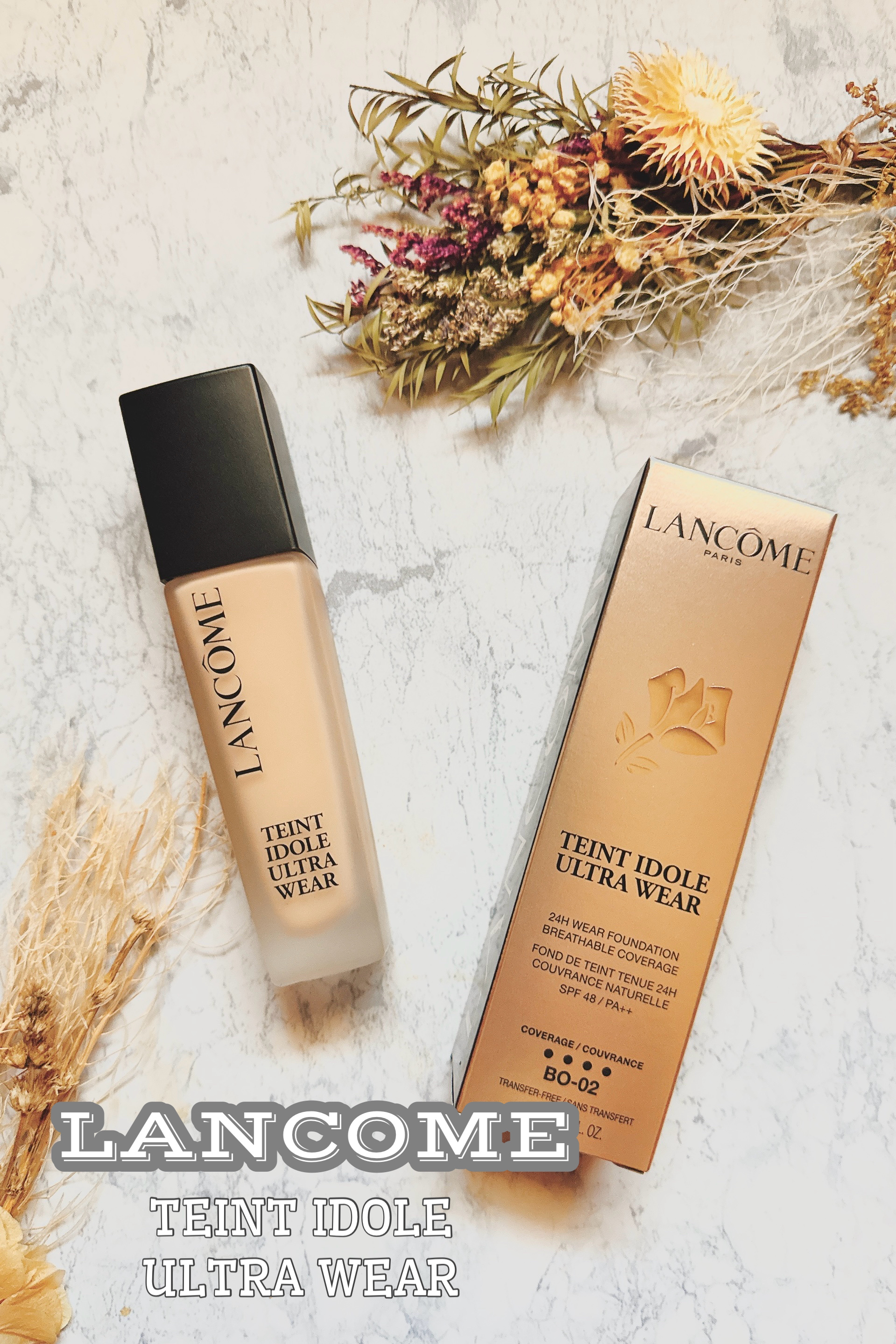 タンイドル ウルトラ ウェア リキッド N/LANCOME/リキッドファンデーションを使ったクチコミ（1枚目）