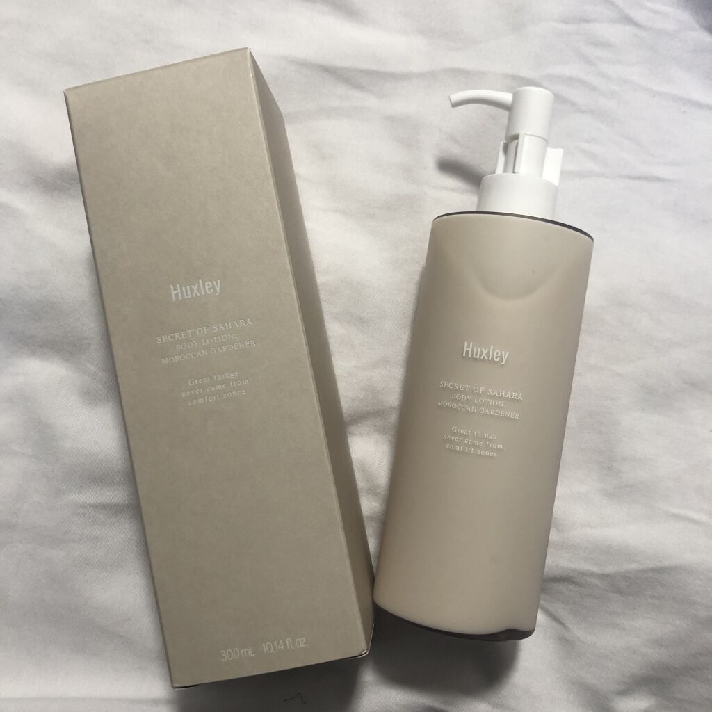 Huxley ボディローション； モロッカンガーデナーのクチコミ「Huxleyボディローション； モロッカンガーデナー
これまたハクスリー

これもお花屋さんの.....」（1枚目）