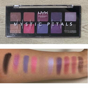 ミスティック ペタル シャドウ パレット/NYX Professional Makeup/アイシャドウパレットを使ったクチコミ（2枚目）