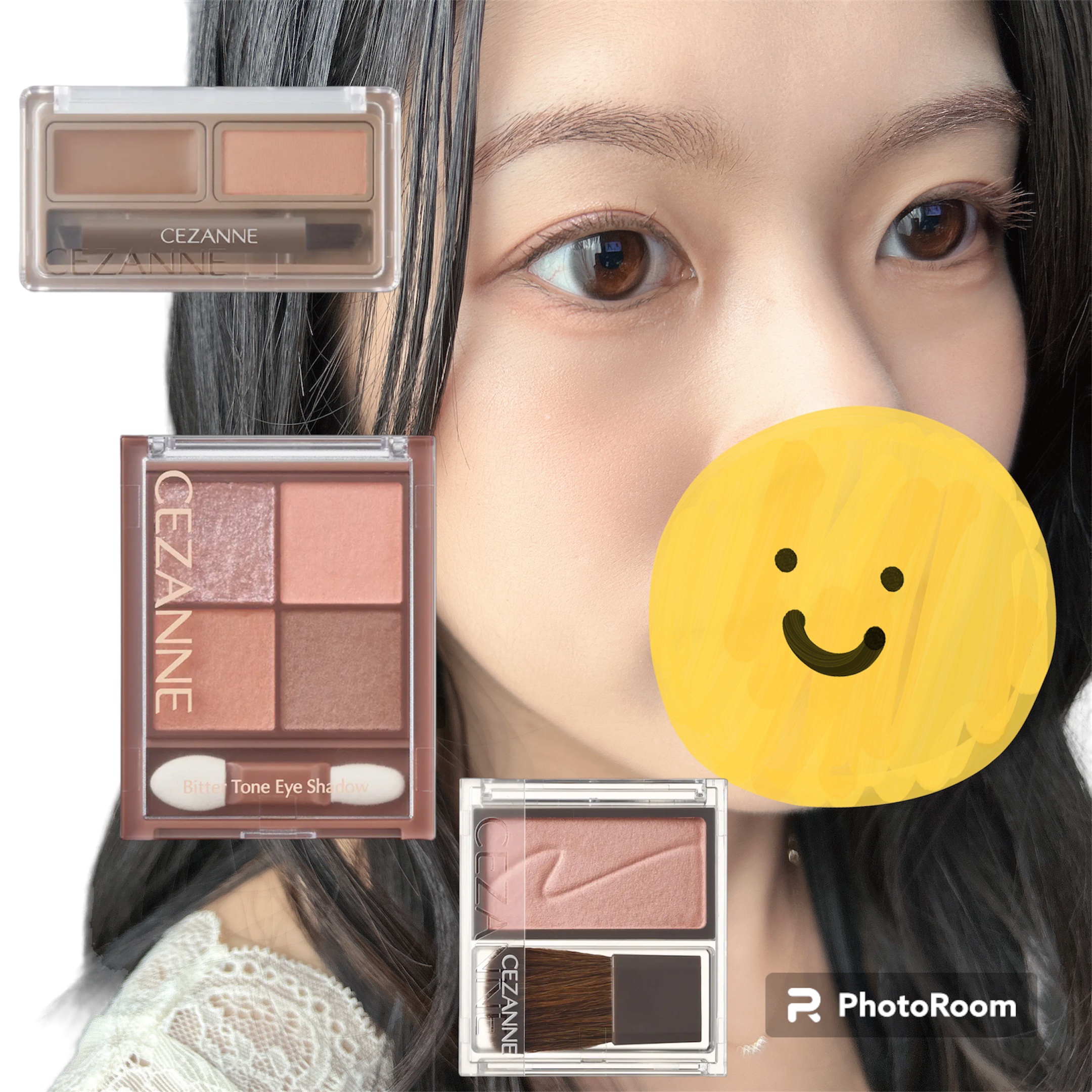 スタイリングアイブロウマスカラ/CEZANNE/眉マスカラを使ったクチコミ（3枚目）