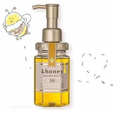 ディープモイスト ヘアオイル3.0/&honey/ヘアオイルを使ったクチコミ（1枚目）