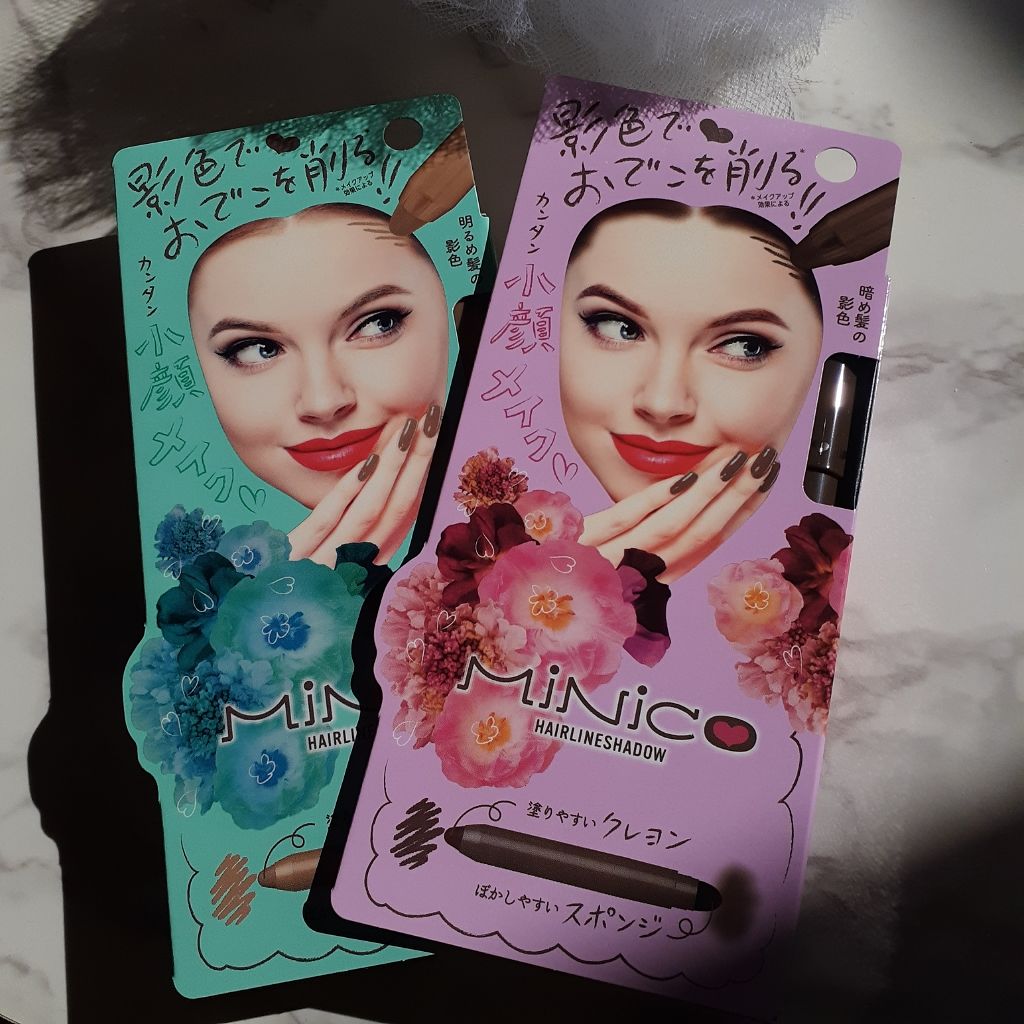 ヘアラインシャドウ/MiNiCo/ジェル・クリームチークを使ったクチコミ（1枚目）