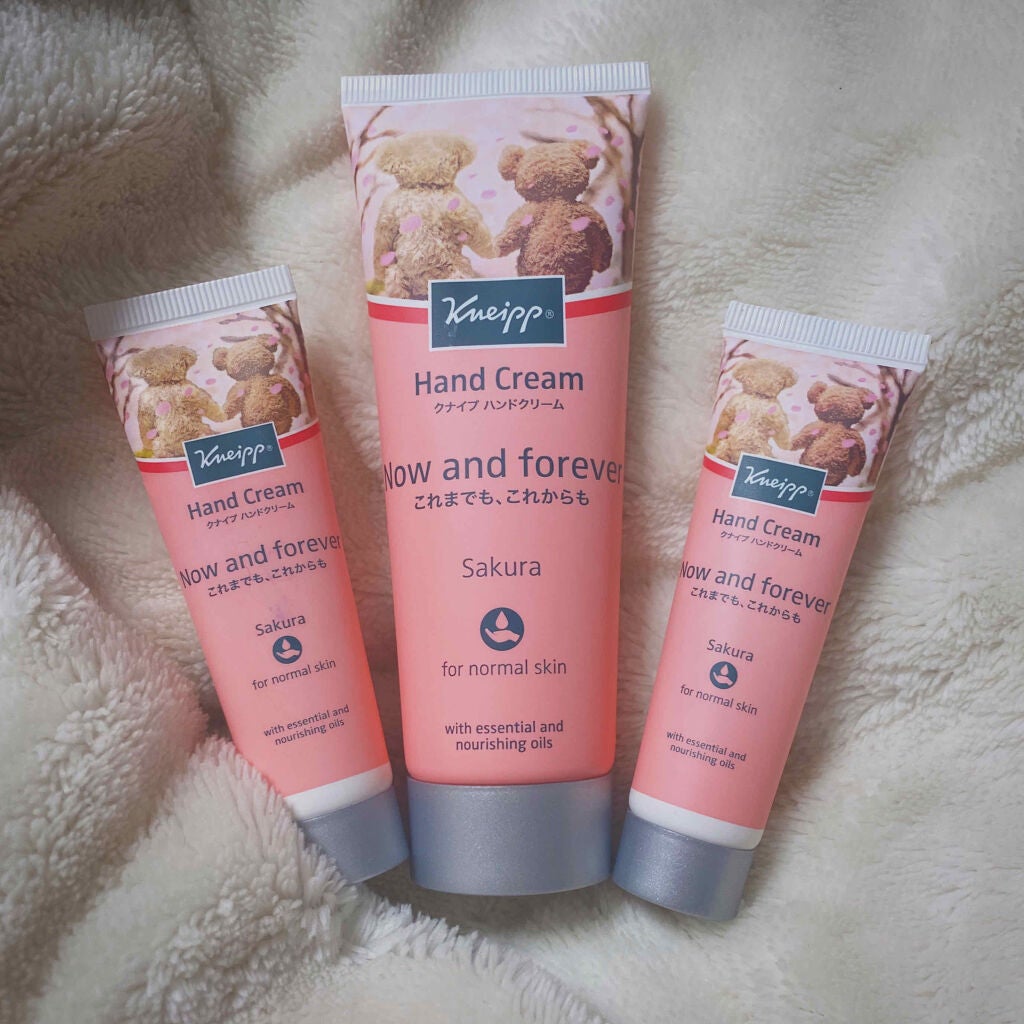 クナイプ ハンドクリーム サクラの香り/クナイプ/ハンドクリームを使ったクチコミ(2枚目)