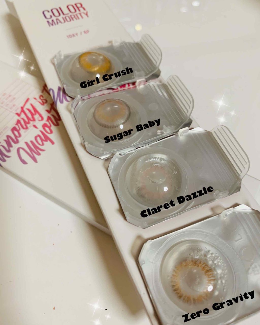 カラーマジョリティー/カラーマジョリティー/カラーコンタクトレンズを使ったクチコミ(1枚目)