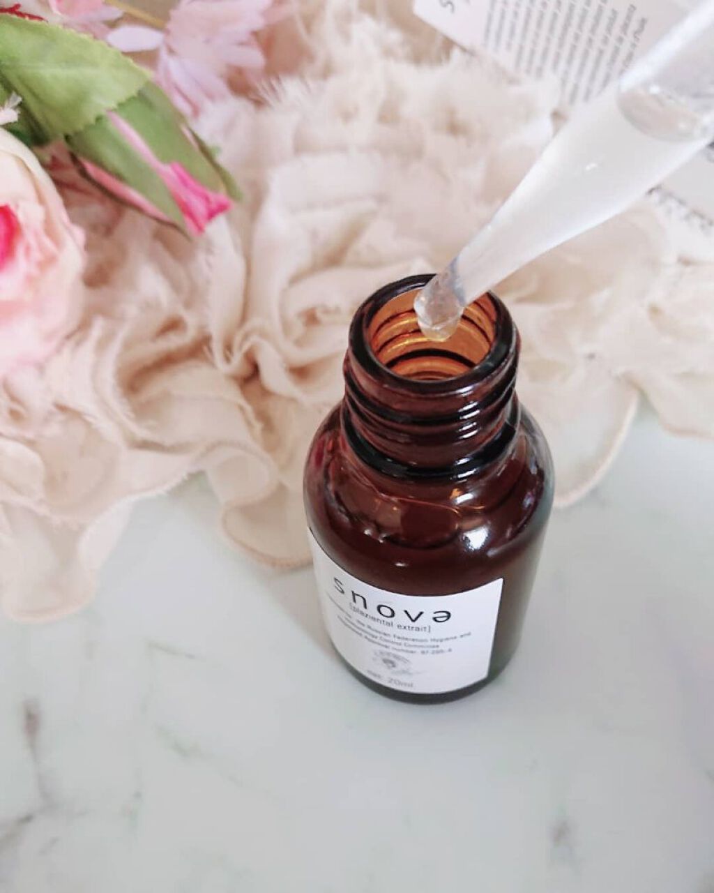 プラツェンタール エキストレ/スノーヴァ/美容液を使ったクチコミ（2枚目）