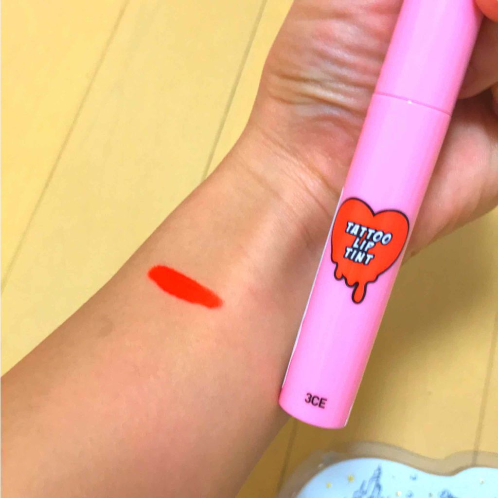 3CE TATTOO LIP TINT/3CE/リップグロスを使ったクチコミ（3枚目）