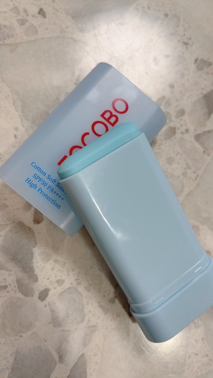 コットンソフトサンスティック/TOCOBO/日焼け止めスティックを使ったクチコミ(2枚目)