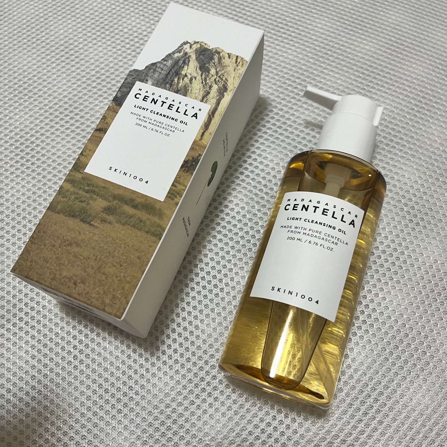 センテラ ライトクレンジングオイル/SKIN1004/オイルクレンジングを使ったクチコミ(1枚目)