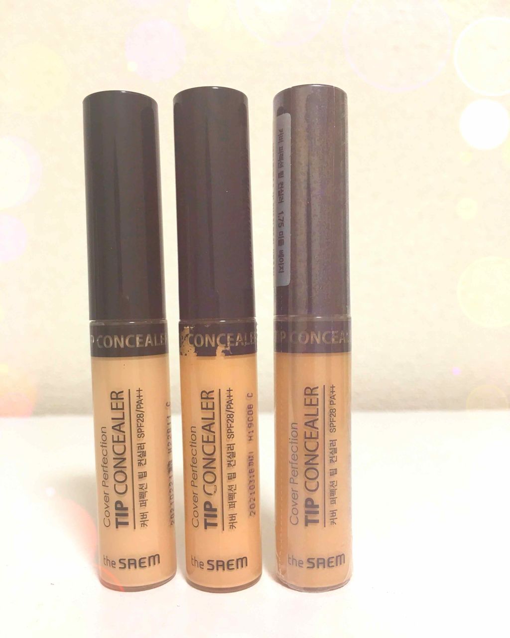 カバーパーフェクション チップコンシーラー/the SAEM/リキッドコンシーラーを使ったクチコミ(1枚目)