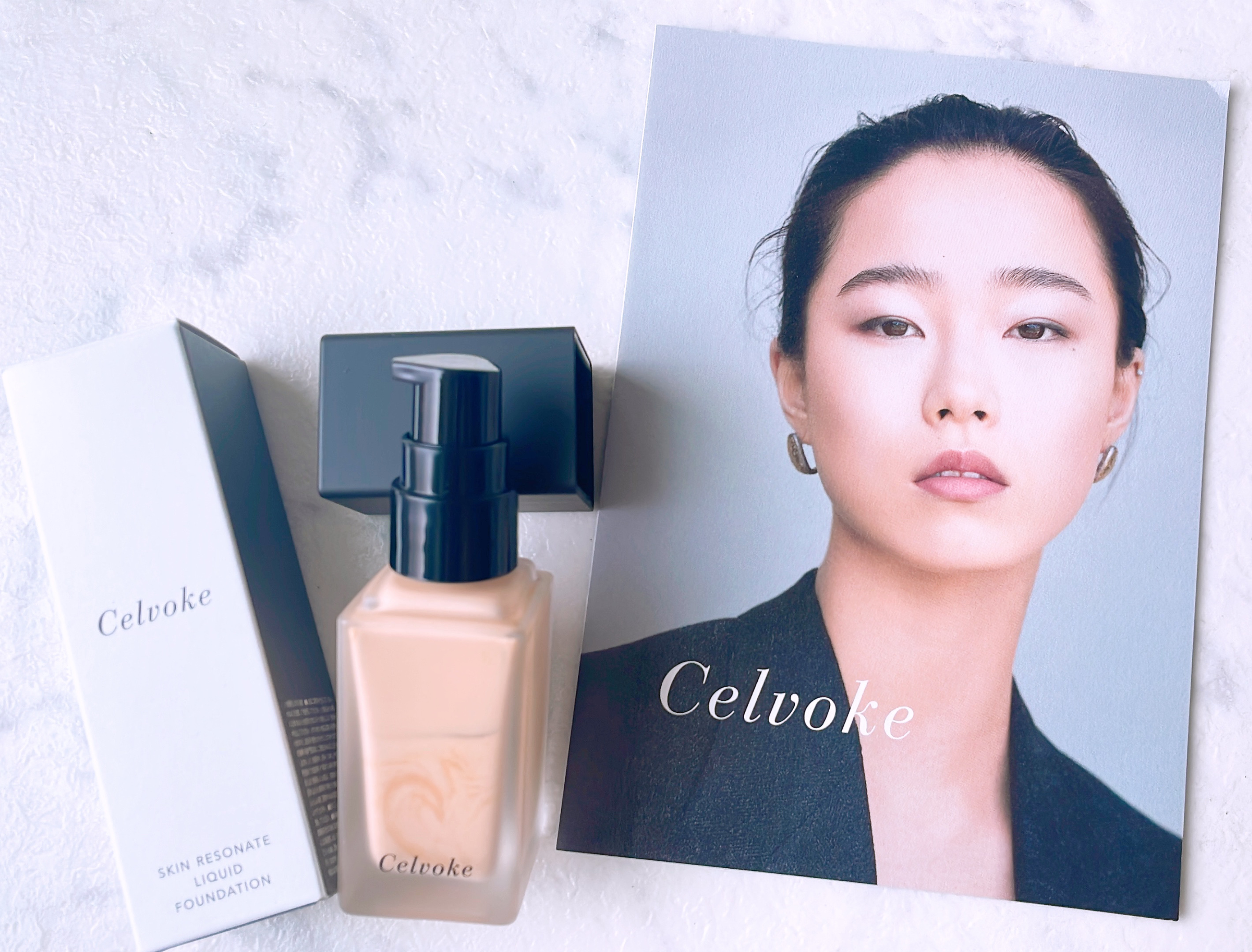 スキンレゾネート リキッドファンデーション/Celvoke/リキッドファンデーションを使ったクチコミ（1枚目）