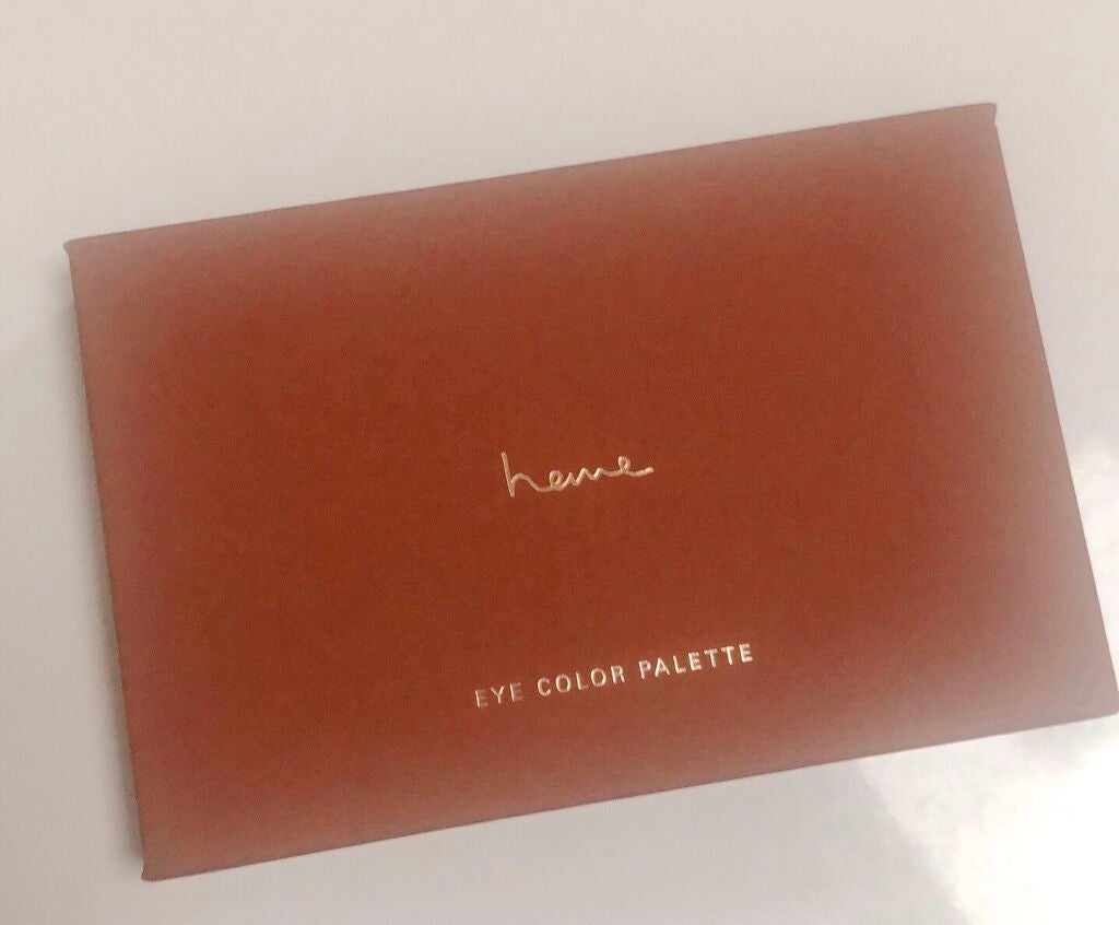 アイカラーパレット/heme/アイシャドウパレットを使ったクチコミ(1枚目)