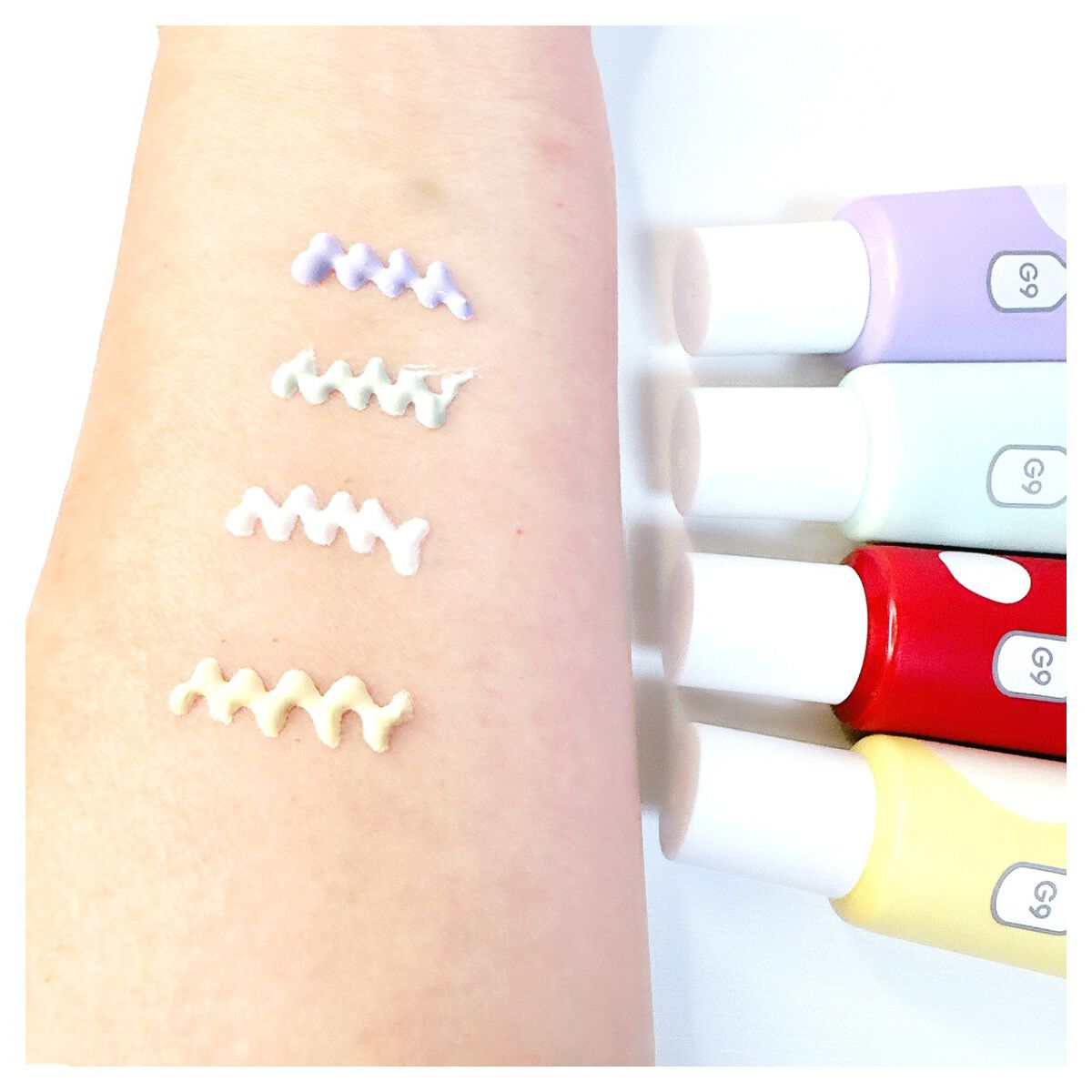 ウユエッセンス UVクリーム/G9SKIN/日焼け止めクリームを使ったクチコミ(3枚目)