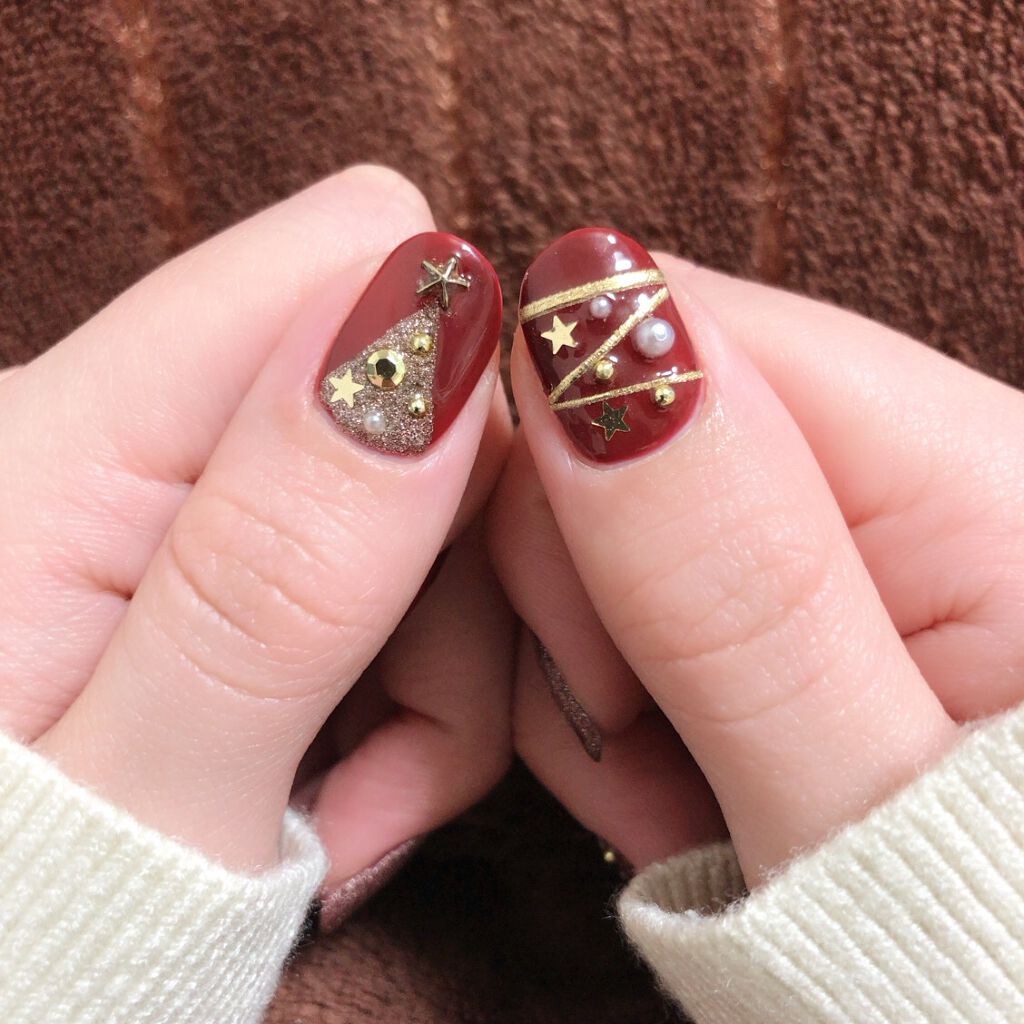 ウィークリージェル WG-25 Vintage Bordeaux/HOMEI/ジェルネイルを使ったクチコミ（1枚目）