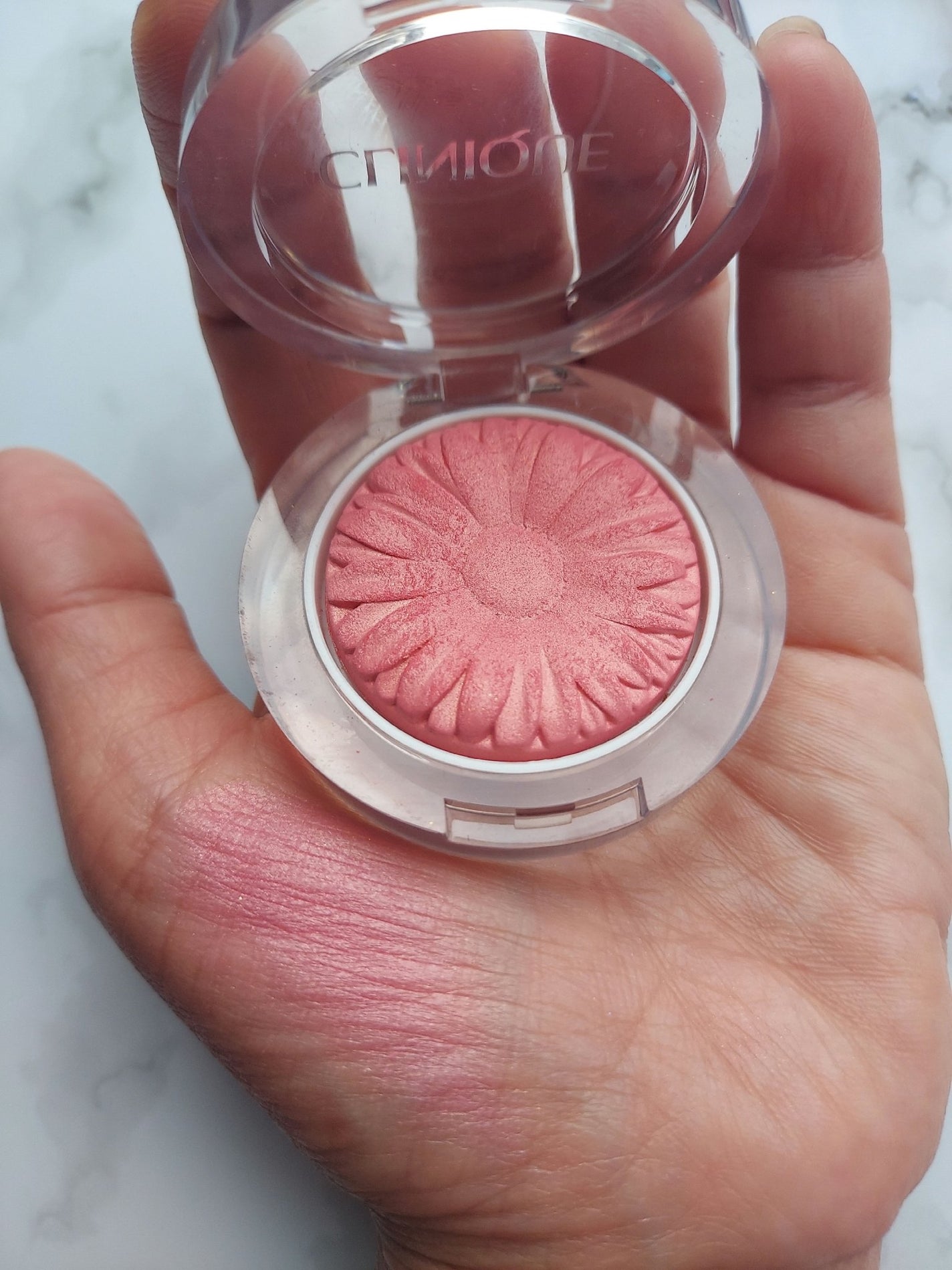 チーク ポップ パール/CLINIQUE/パウダーチークを使ったクチコミ(3枚目)