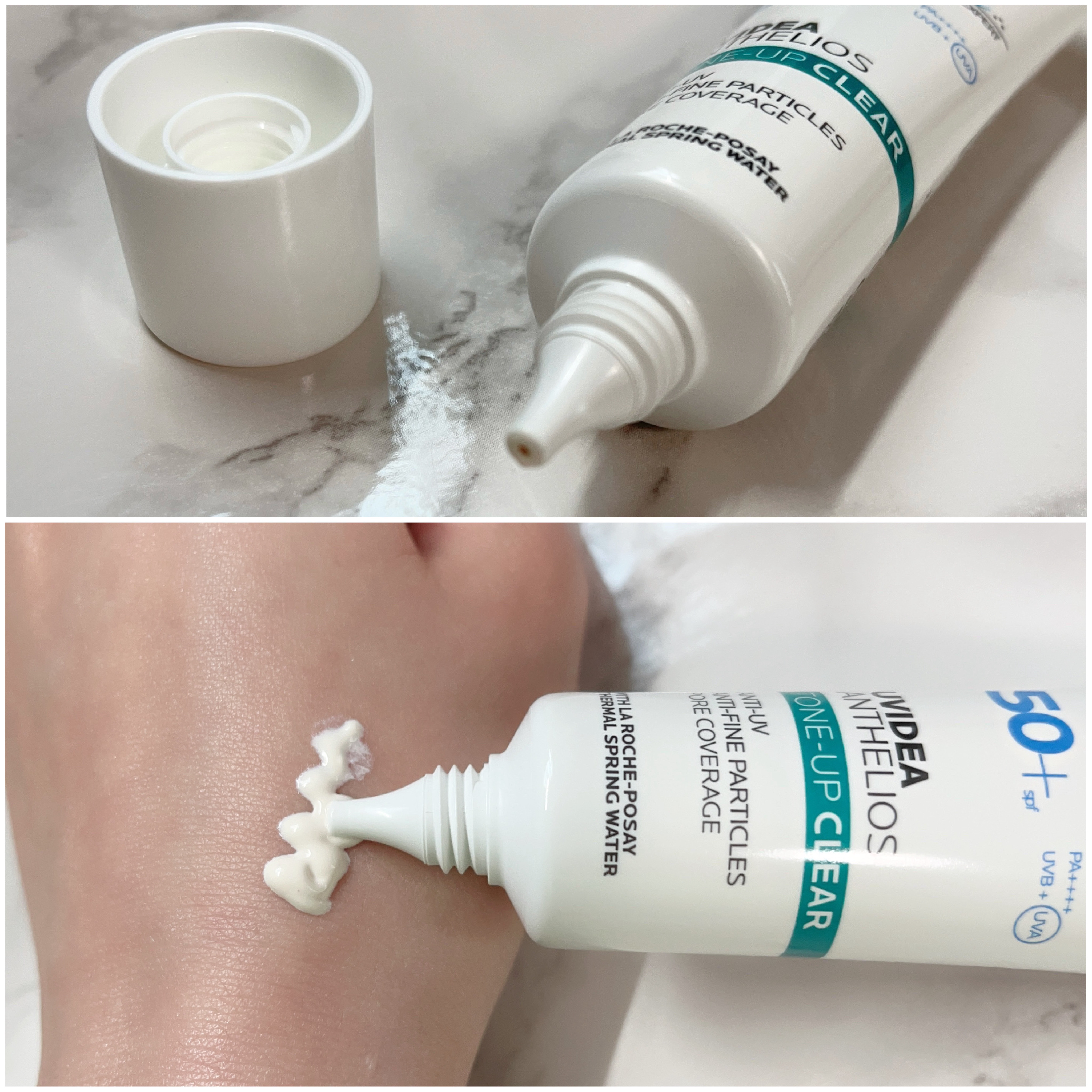 UVイデア XL プロテクショントーンアップ クリア/ラ ロッシュ ポゼ/化粧下地を使ったクチコミ（2枚目）