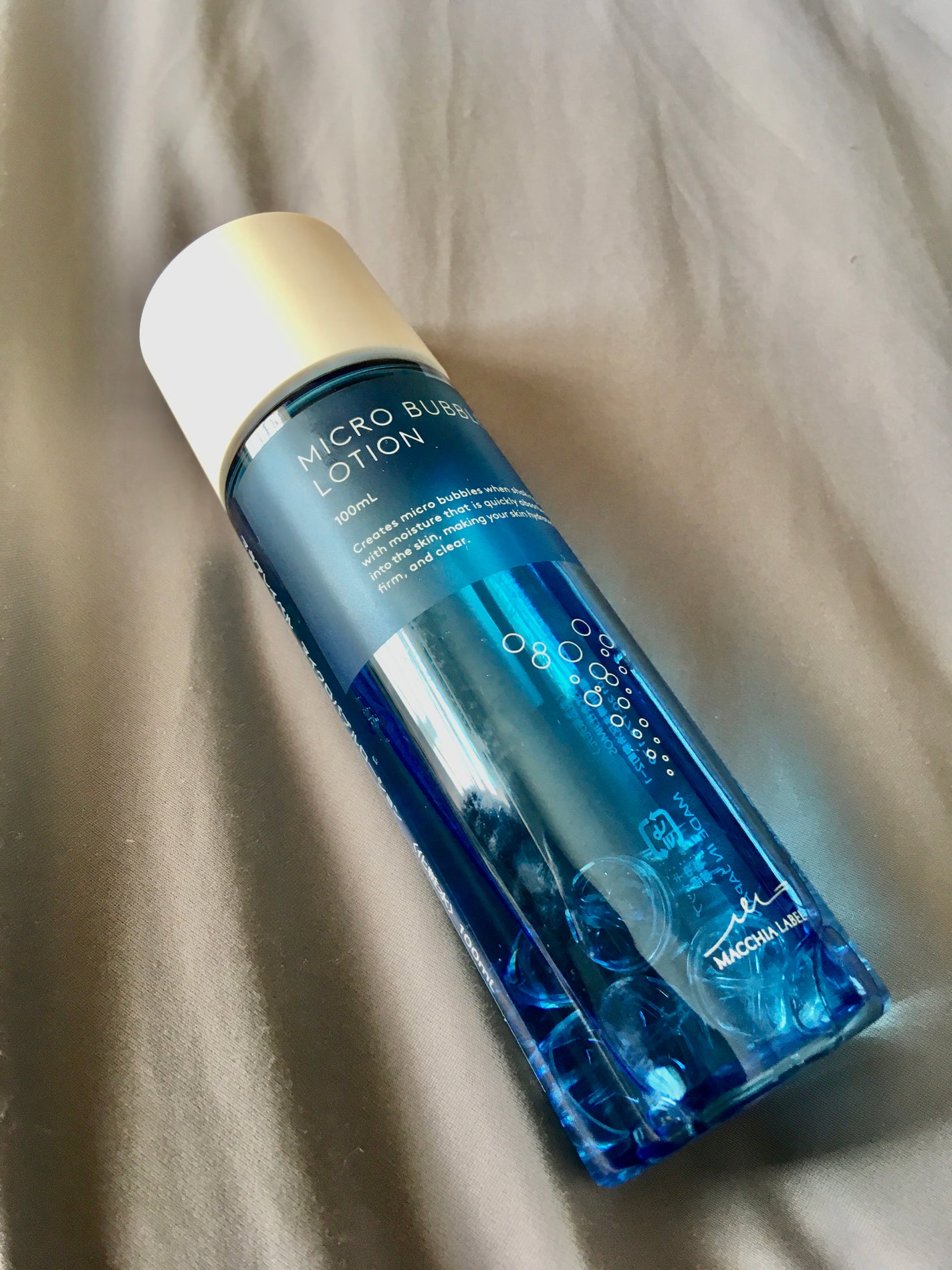 薬用マイクロバブルローション/Macchia Label/化粧水を使ったクチコミ(1枚目)