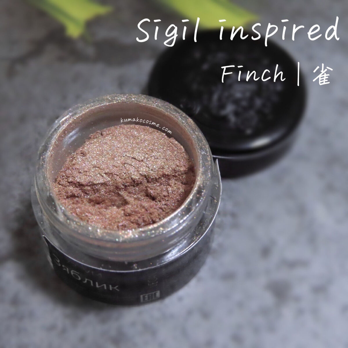 Sigil Inspired Magic Eyeshadows/SIGIL inspired/単色アイシャドウを使ったクチコミ（1枚目）