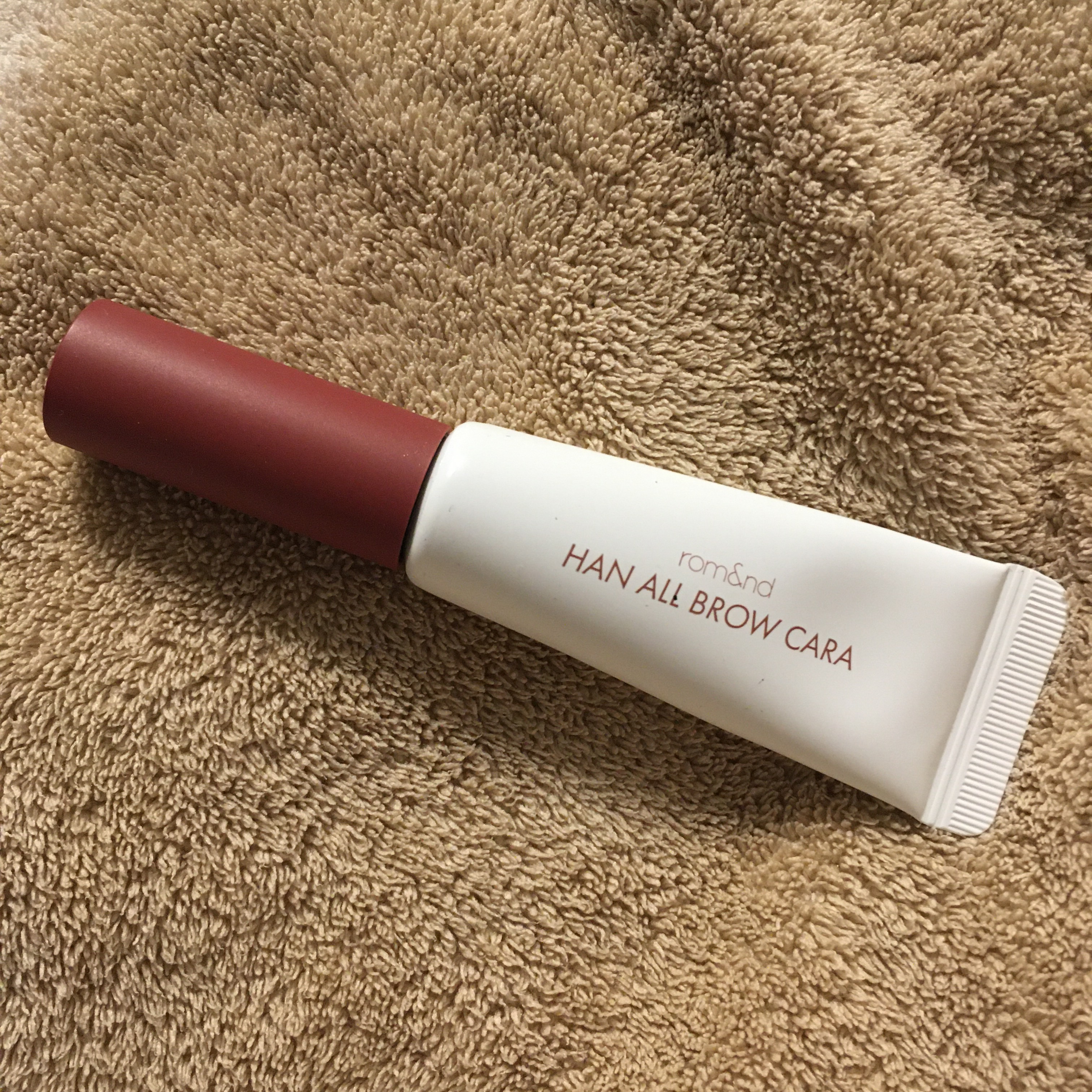 ハンオールブロウカラ/rom&nd/眉マスカラを使ったクチコミ（1枚目）