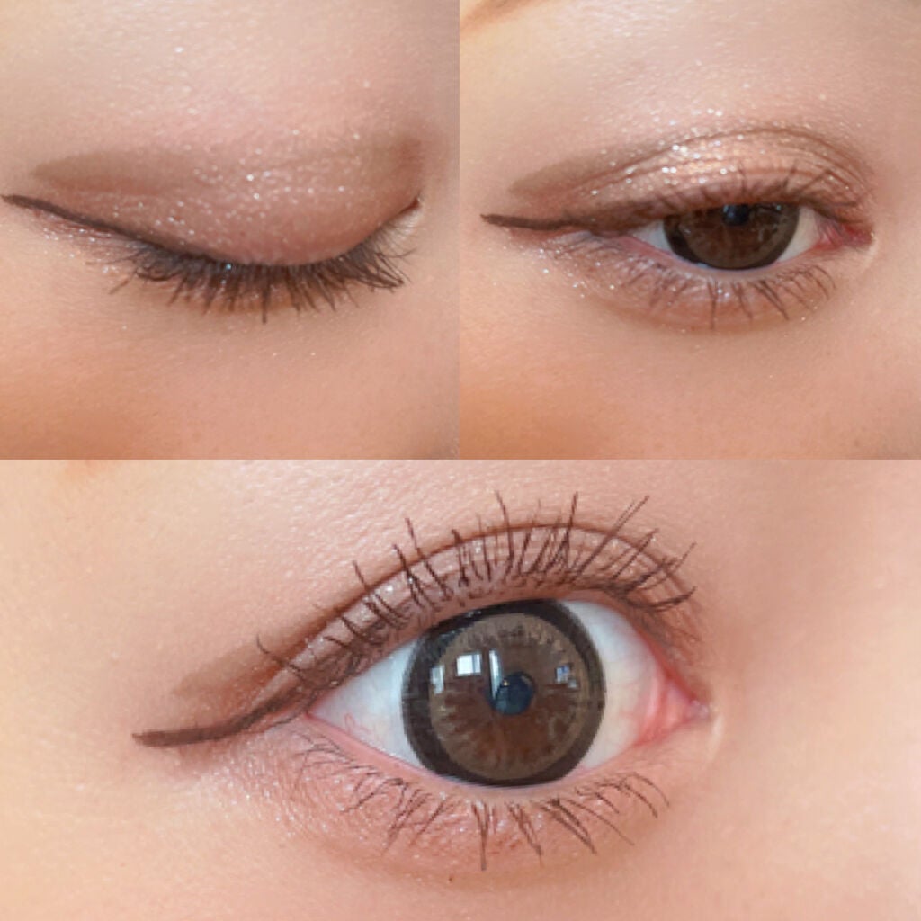 描くふたえアイライナー/CEZANNE/リキッドアイライナーを使ったクチコミ(3枚目)