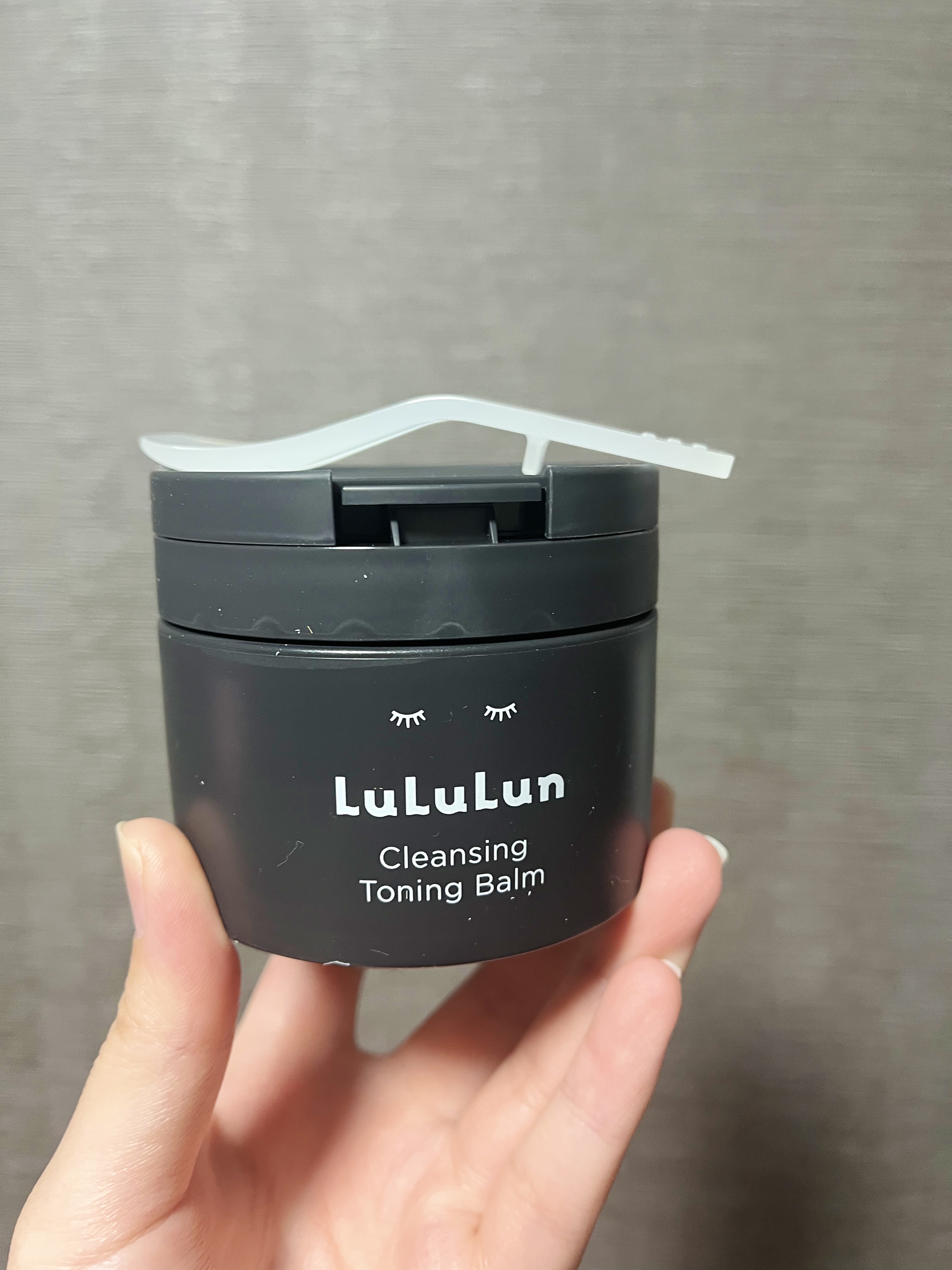 ルルルンクレンジング トーニングバーム CLEAR BLACK/ルルルン/クレンジングバームを使ったクチコミ（2枚目）
