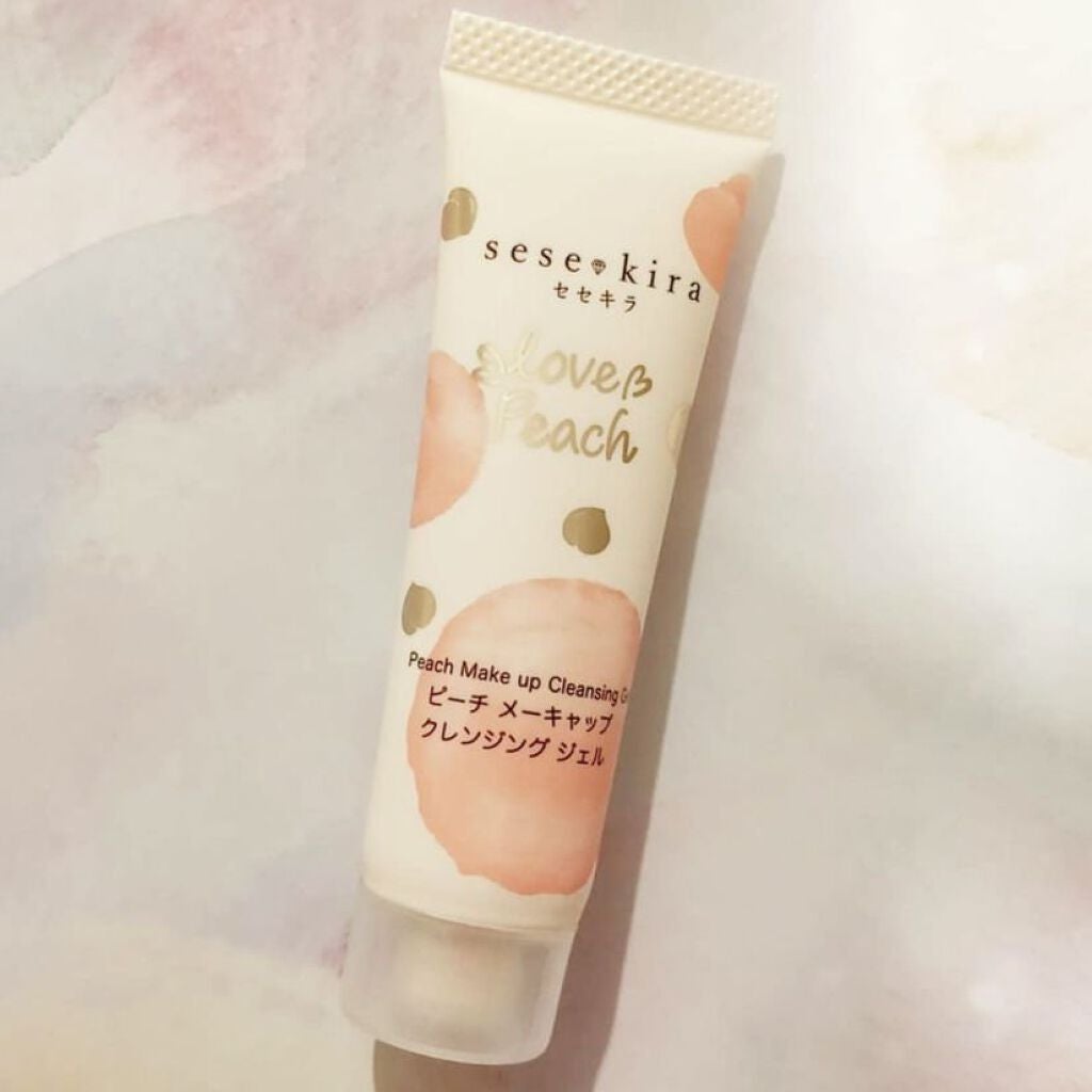 ピーチメーキャップクレンジングジェル/sesekira/クレンジングジェルを使ったクチコミ(1枚目)