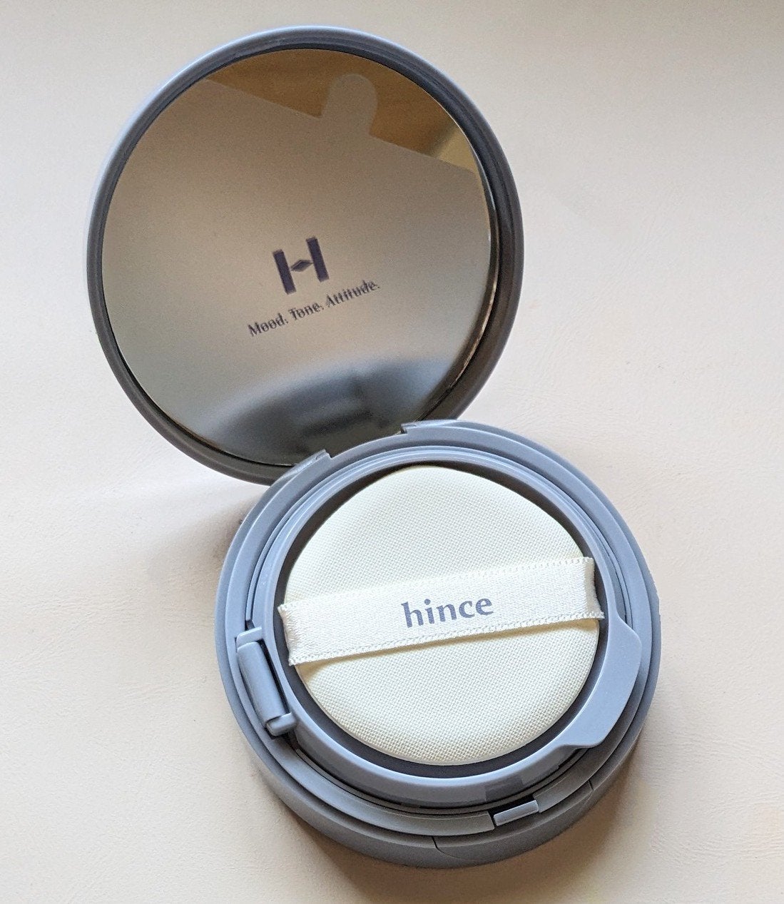 セカンドスキンメッシュマットクッション/hince/クッションファンデーションを使ったクチコミ(2枚目)