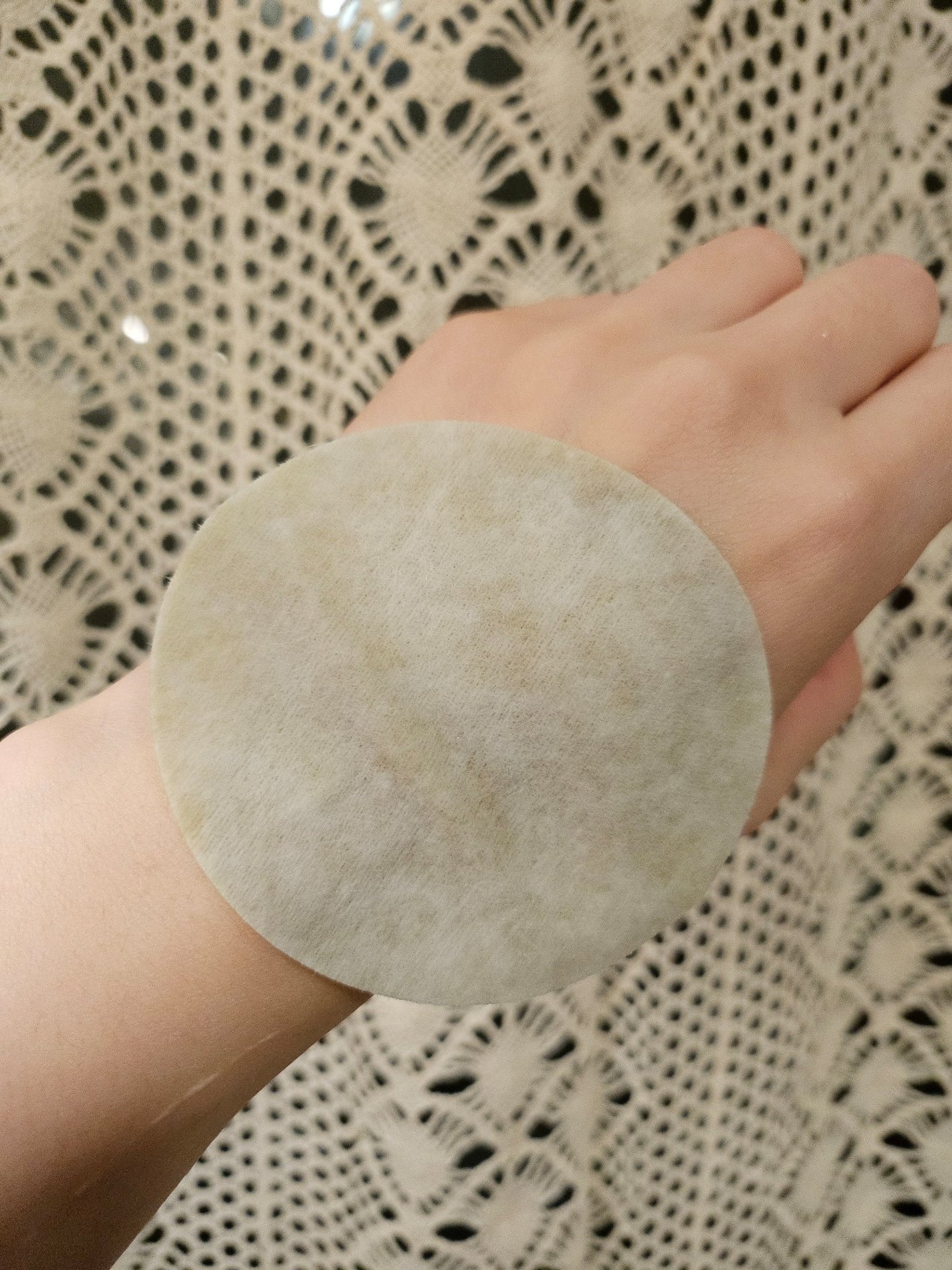 ピュアアルテミシアカーミングパッド/HANYUL(ハンユル)/トナーパッドを使ったクチコミ(4枚目)