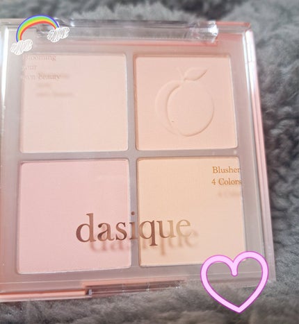 ブレンディングムードチーク/dasique/パウダーチークを使ったクチコミ(1枚目)