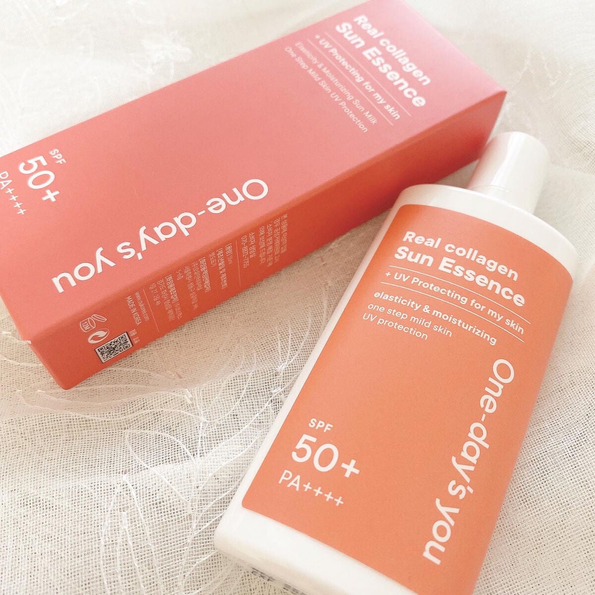 リアルコラーゲンサンエッセンス/One-day's you/日焼け止めローションを使ったクチコミ(1枚目)