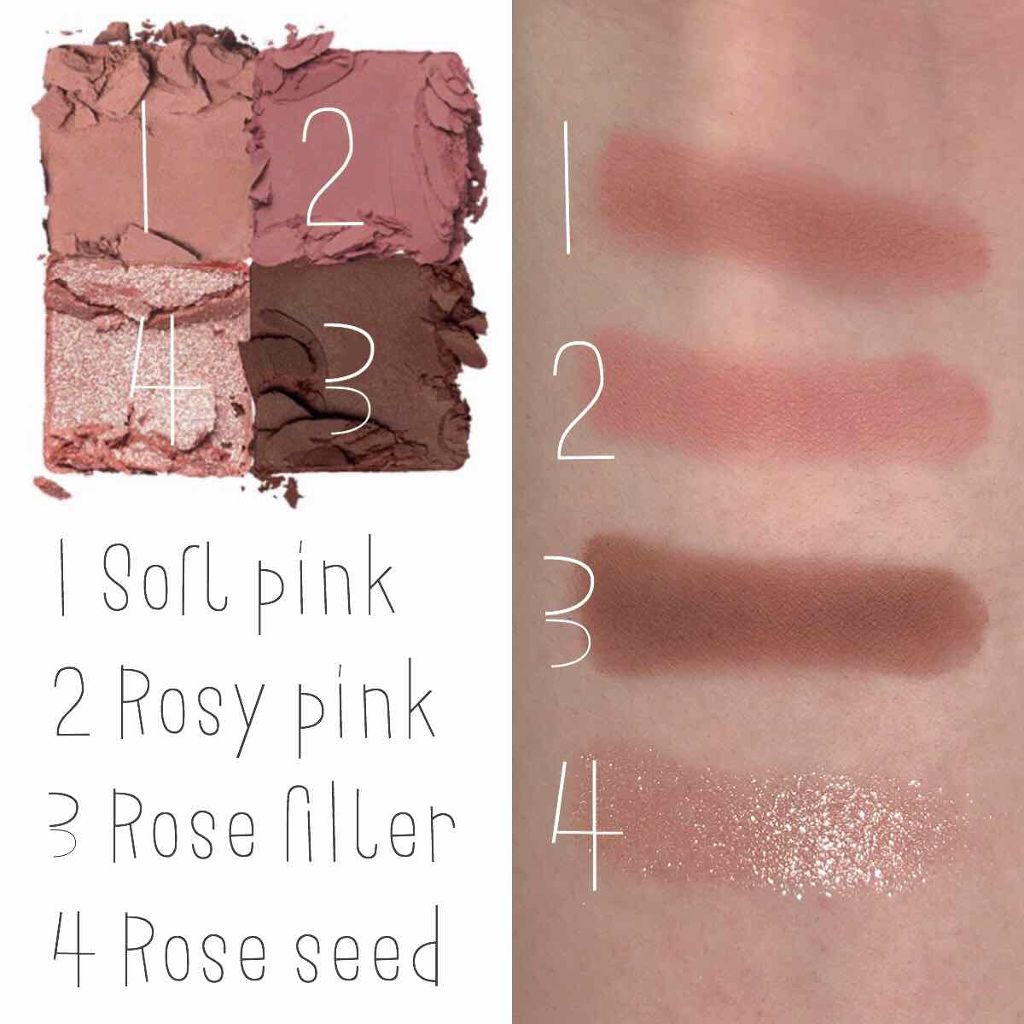 ベターザンアイズ/rom&nd/アイシャドウパレットを使ったクチコミ(2枚目)