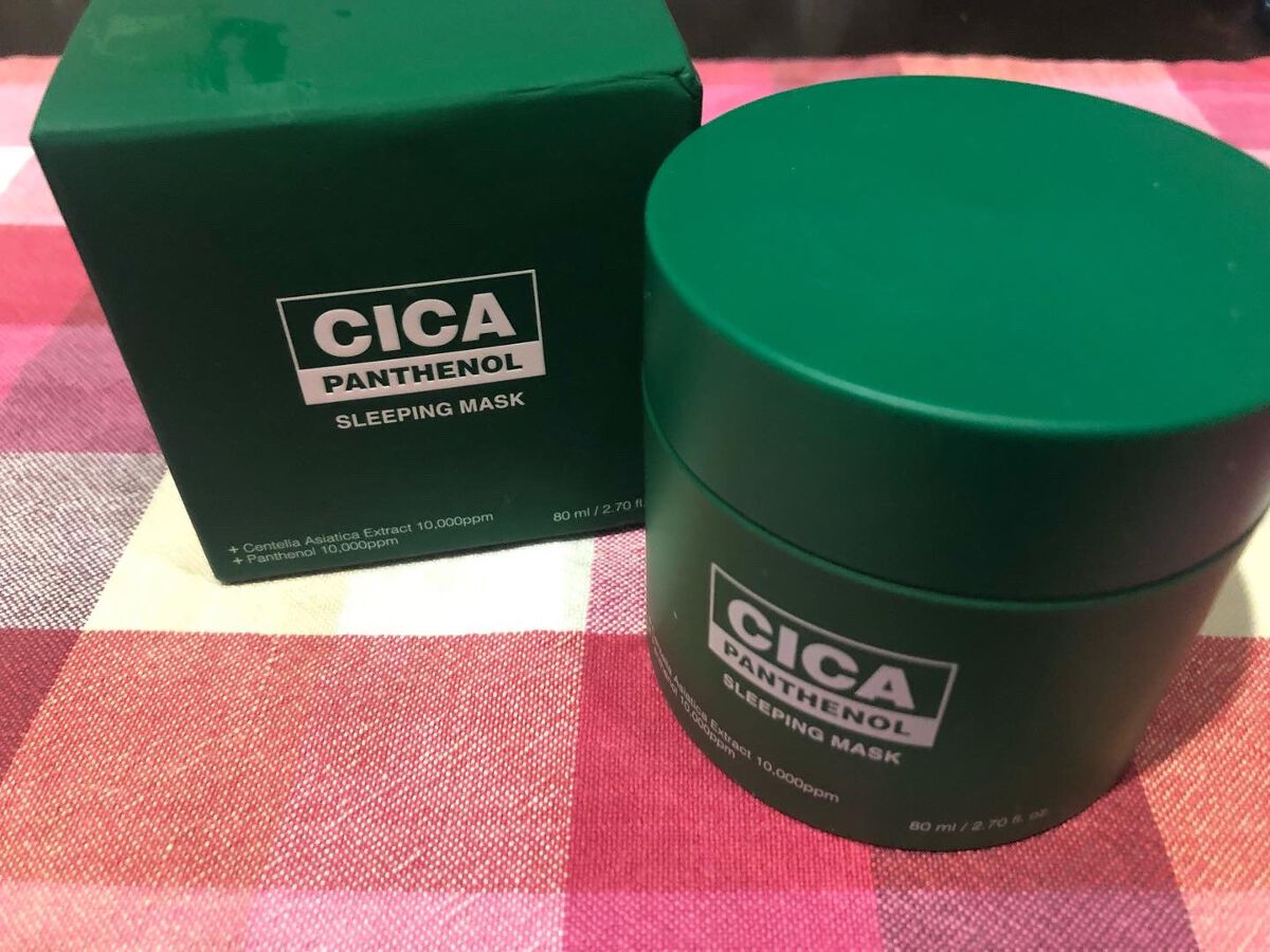 シカパンテノールスリーピングマスク/SNP/フェイスクリームを使ったクチコミ(6枚目)